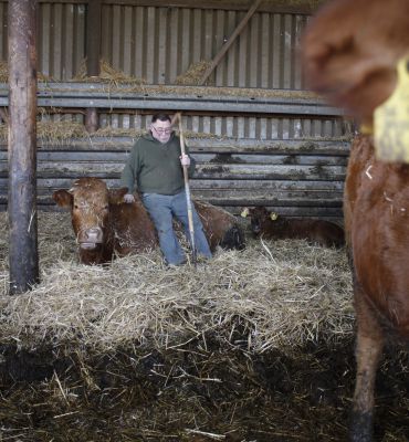 L'agriculteur Franz Jupp